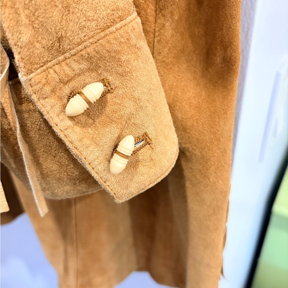 Vintage Ralph Lauren Dry Goods Supply Fringe Suede Western Jacket - Picture 6 of 11